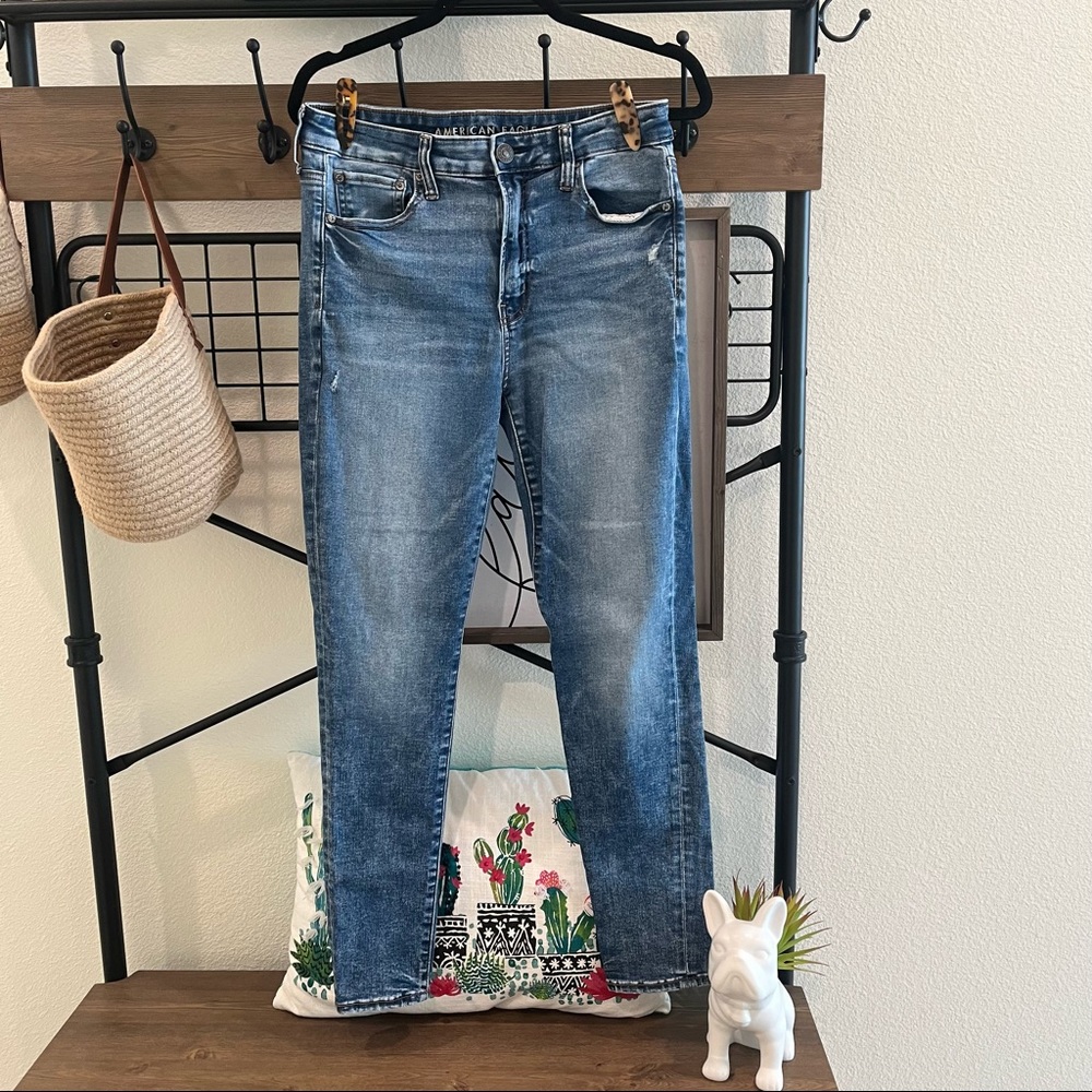 6️⃣AMERICAN EAGLE 12 REGULAR JEGGINGS